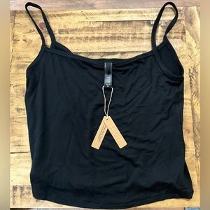 SKIMS 2X Black Tank